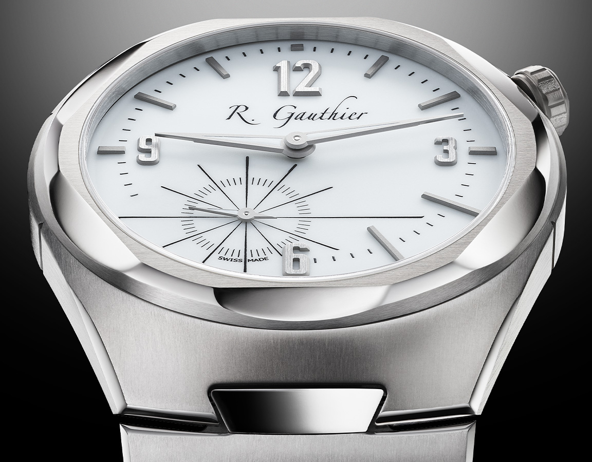 C by Romain Gauthier Titanium Edition Bracelet Lumen dial, Case