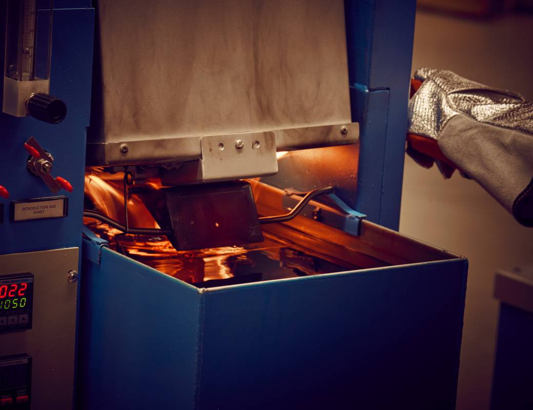 Manufacture Romain Gauthier component production 8