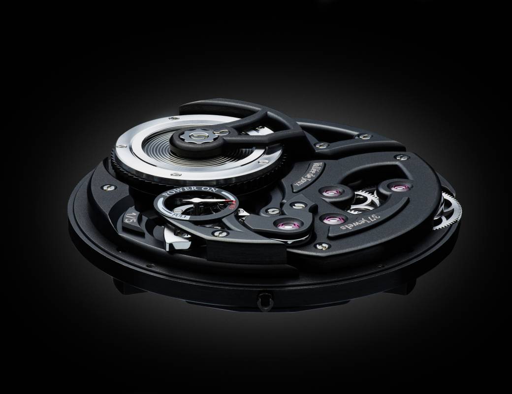 Romain Gauthier Logical One Enraged dark accents movement close-up 10