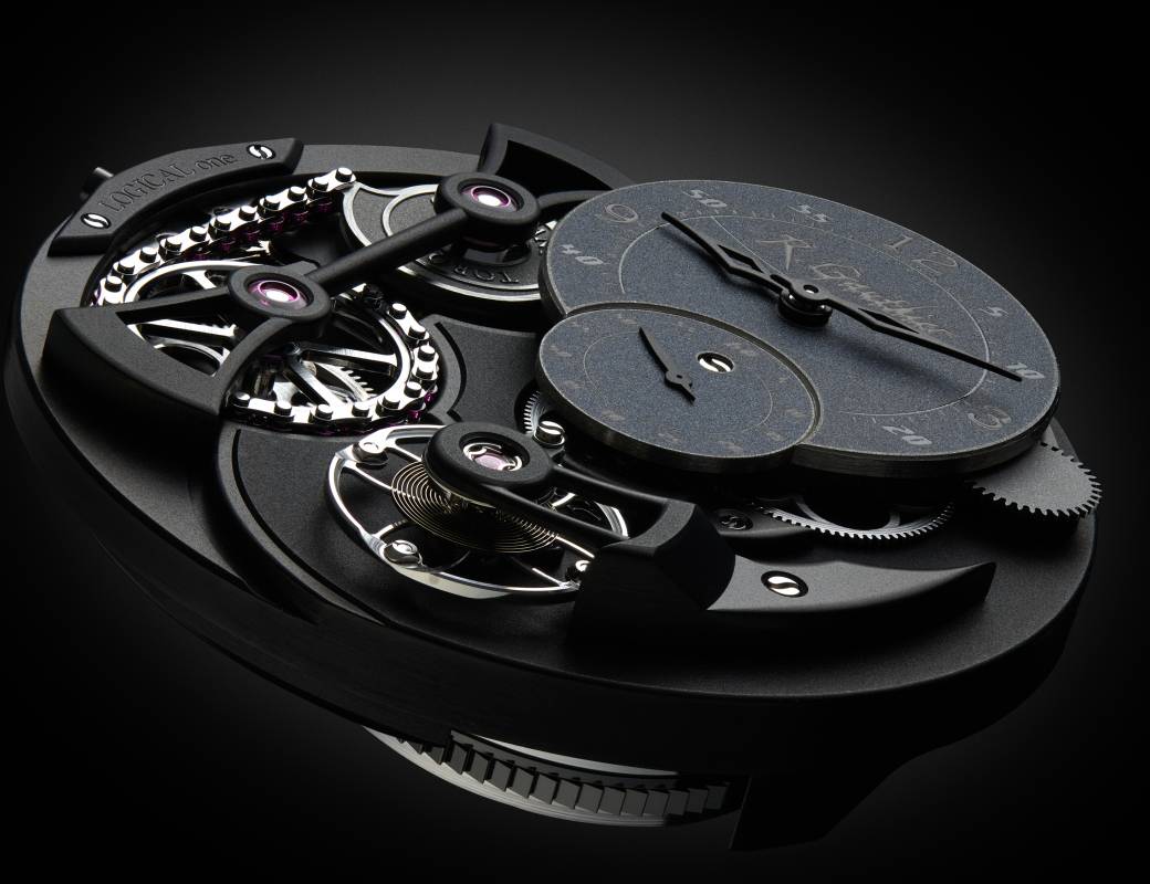 Romain Gauthier Logical One Enraged dark accents movement close-up 6