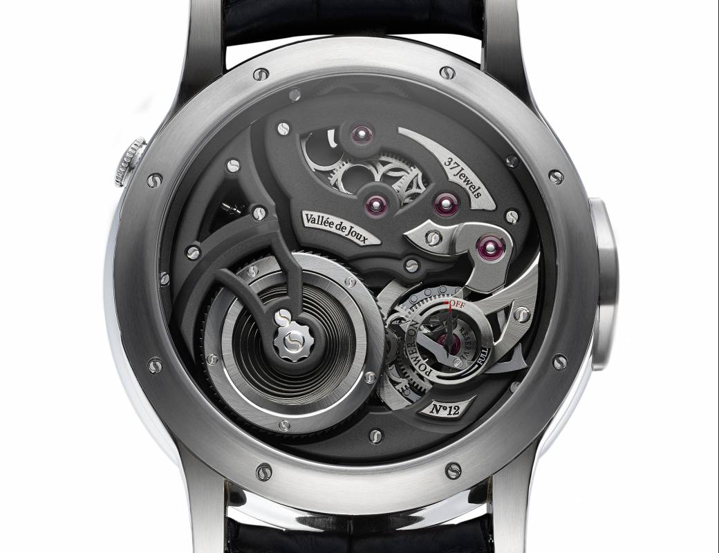Romain Gauthier Logical One Natural Titanium white enamel dial 7