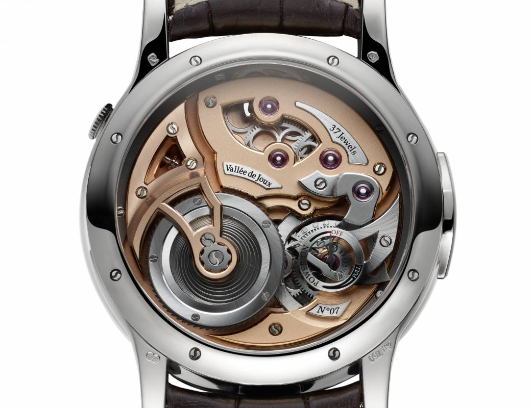 Romain Gauthier Logical One white gold black enamel dial 6