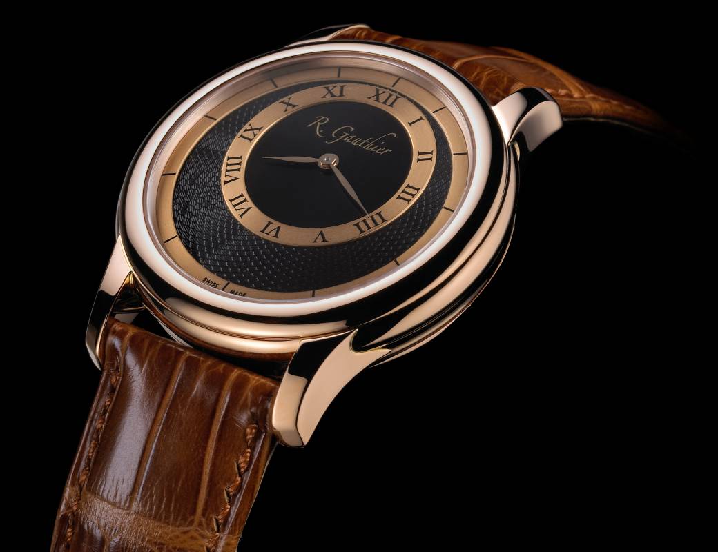Romain Gauthier Prestige HM red gold black dial 2