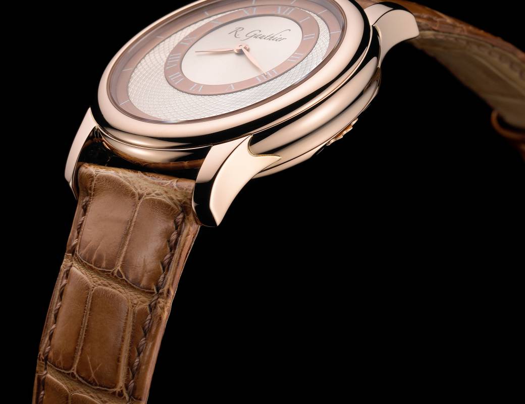 Romain Gauthier Prestige HM red gold champagne dial 2