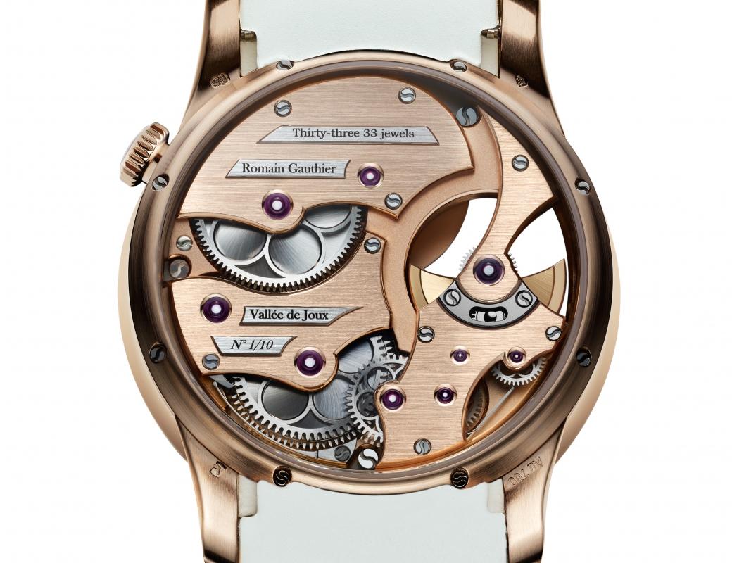 Romain_Gauthier_Insight_Micro-Rotor_Lady_red gold_white_dial_rubber_strap_4