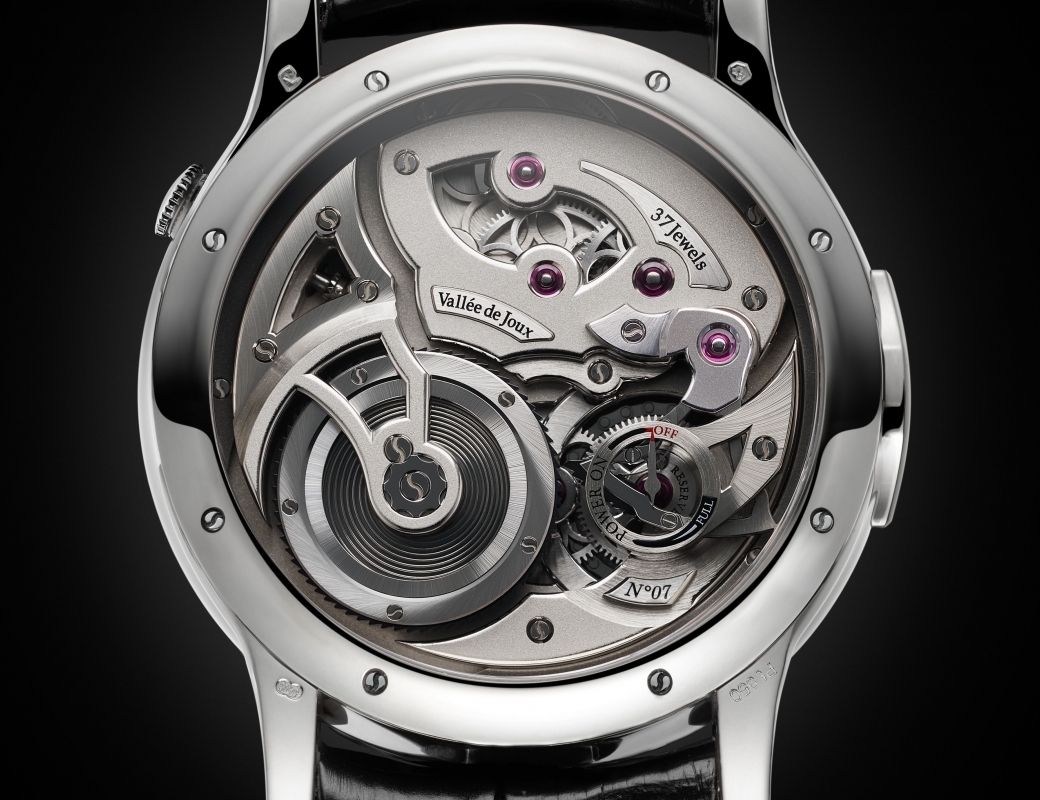 Romain Gauthier Logical One_platinum clous de Paris dial 2