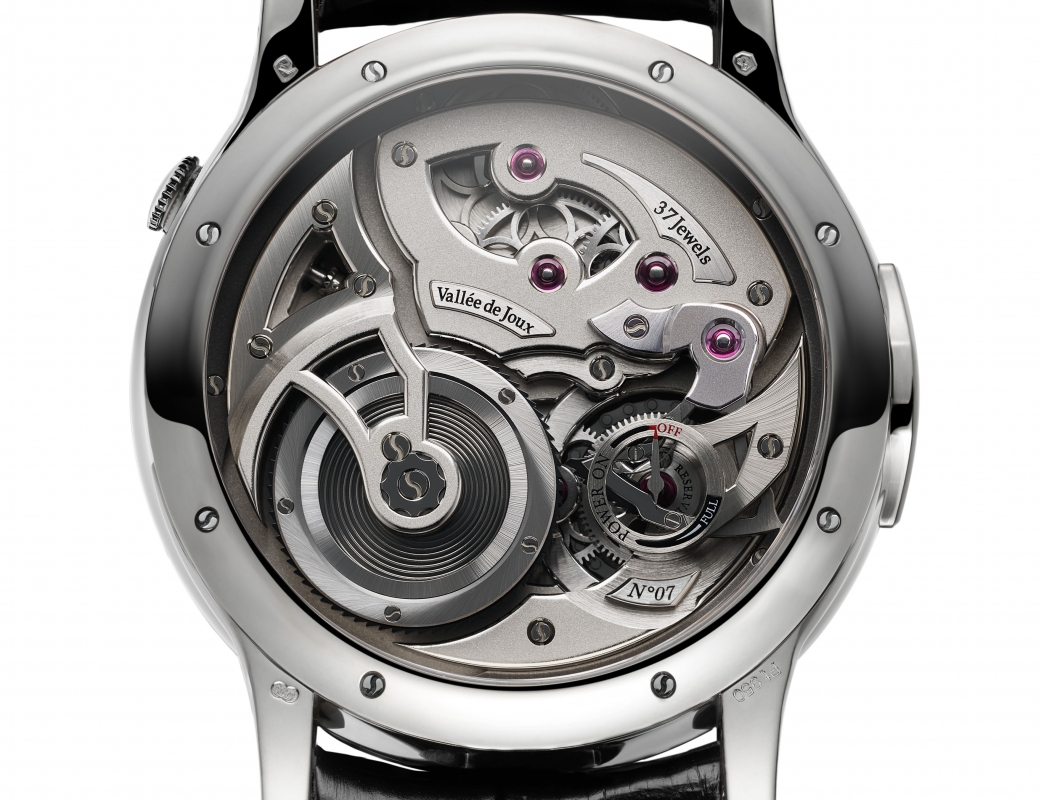 Romain Gauthier Logical One_platinum clous de Paris dial 4