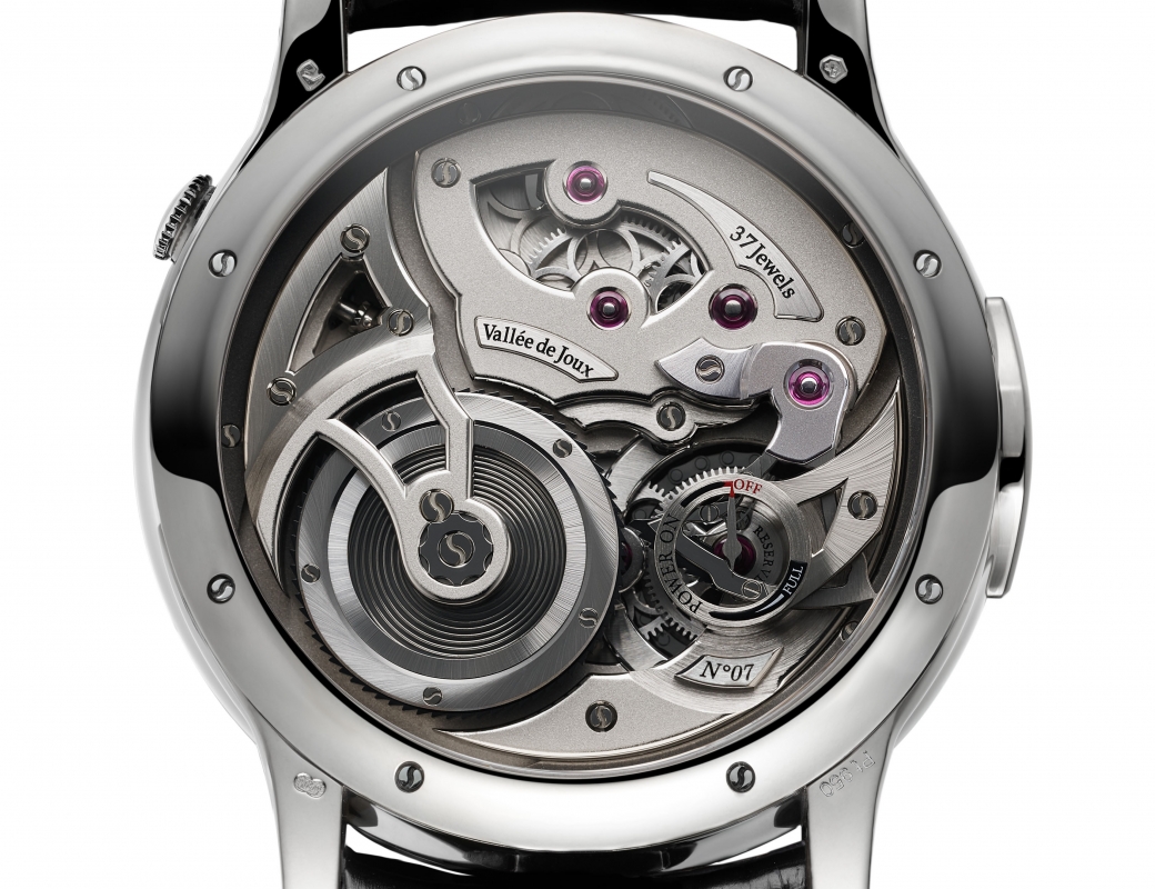Romain Gauthier Logical One platinum black enamel dial 4