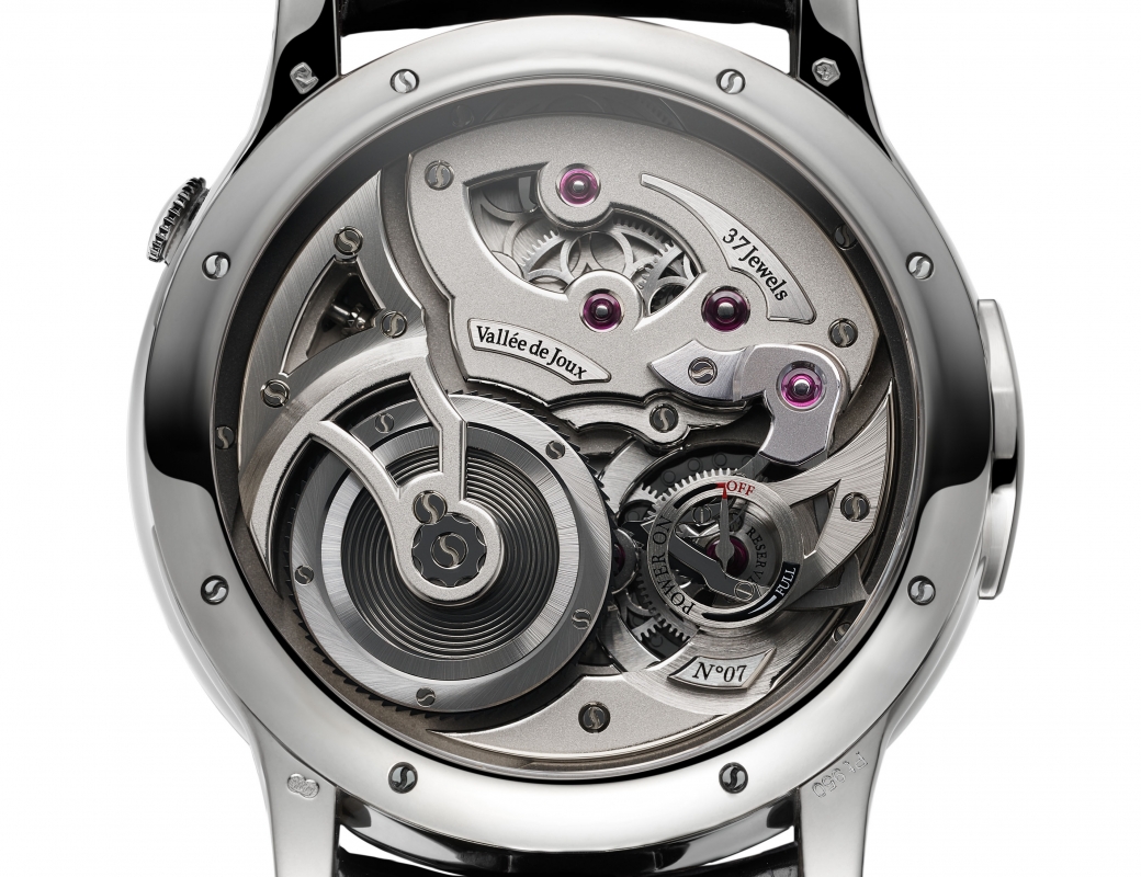 Romain Gauthier Logical One platinum white enamel dial 4