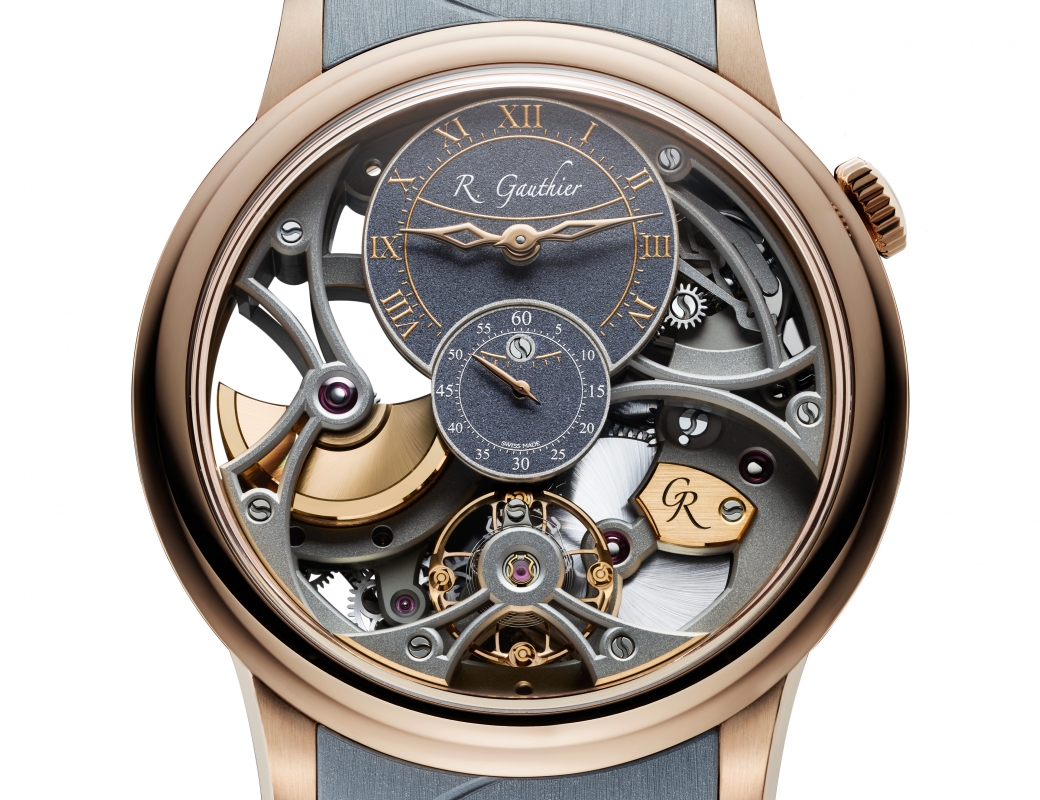 Romain Gauthier Insight Micro-Rotor Squelette Red Gold Special Order-4