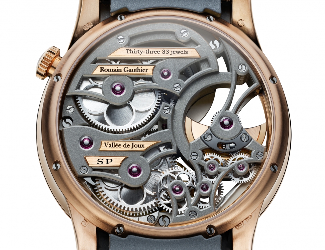 Romain Gauthier Insight Micro-Rotor Squelette Red Gold Special Order-5