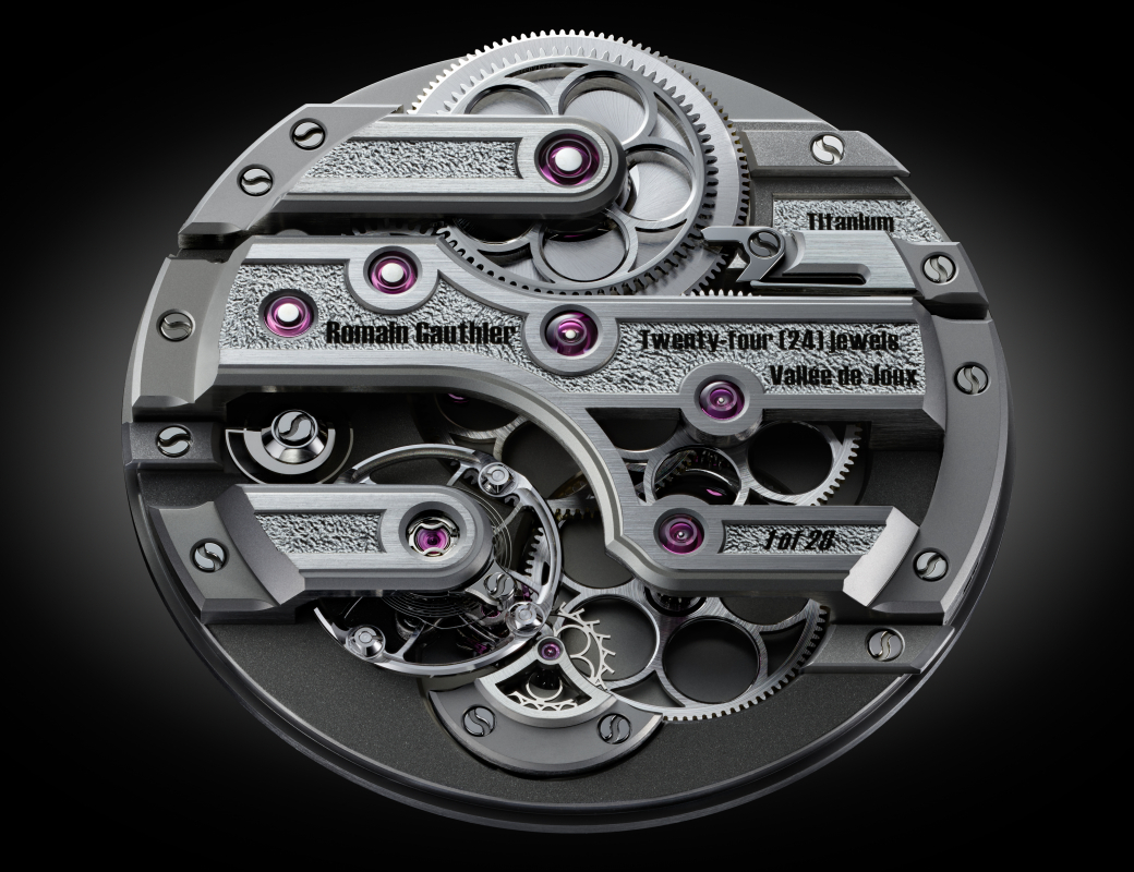 Romain Gauthier, Movement, C by Romain Gauthier Titanium Edition One