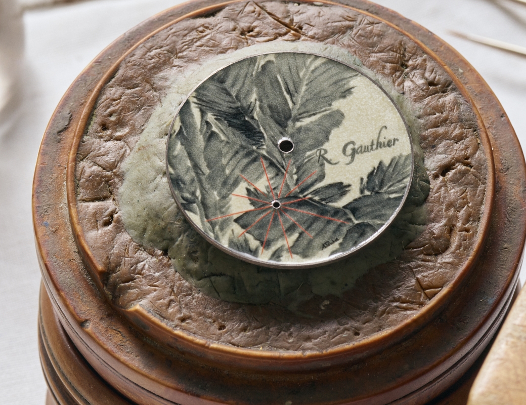 C by Romain Gauthier x Anita Porchet dial