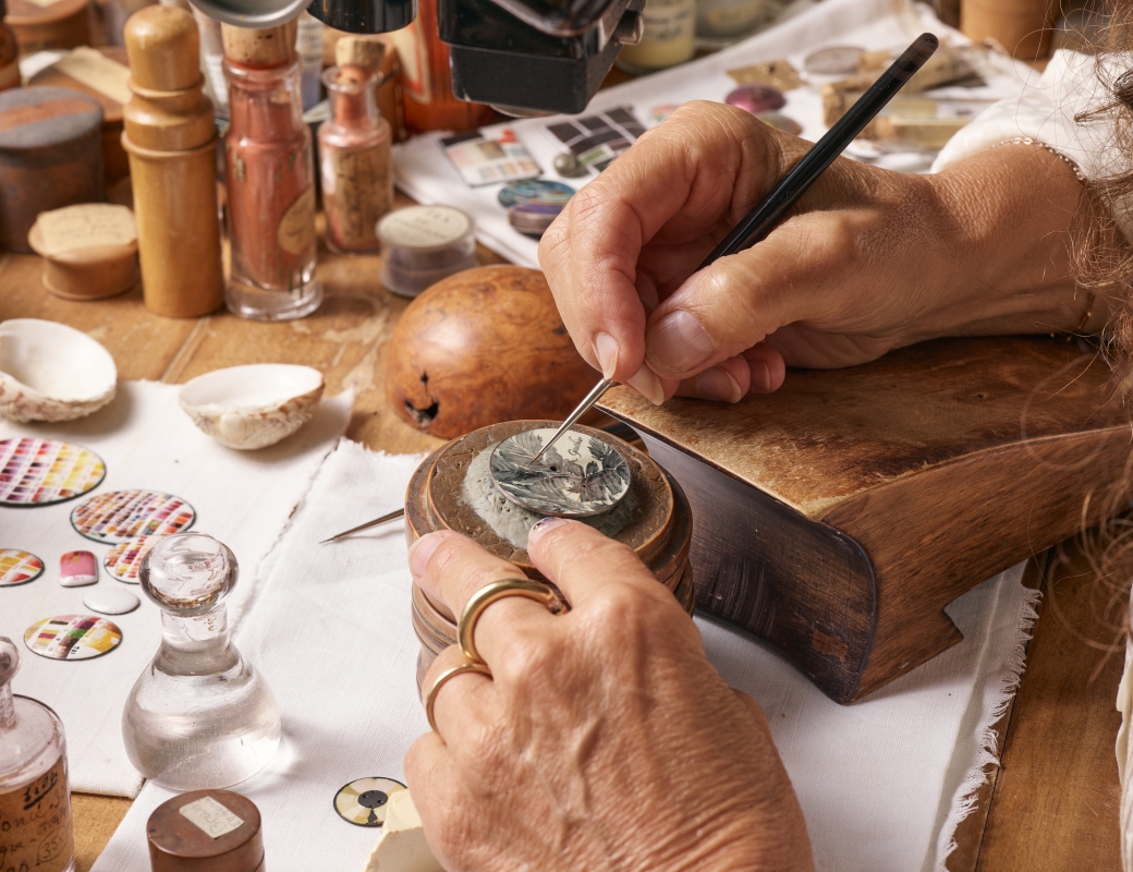 C by Romain Gauthier x Anita Porchet dial