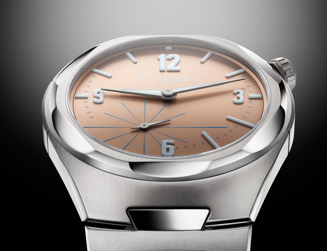 C by Romain Gauthier Titanium Edition Bracelet - Lever de Soleil color dial