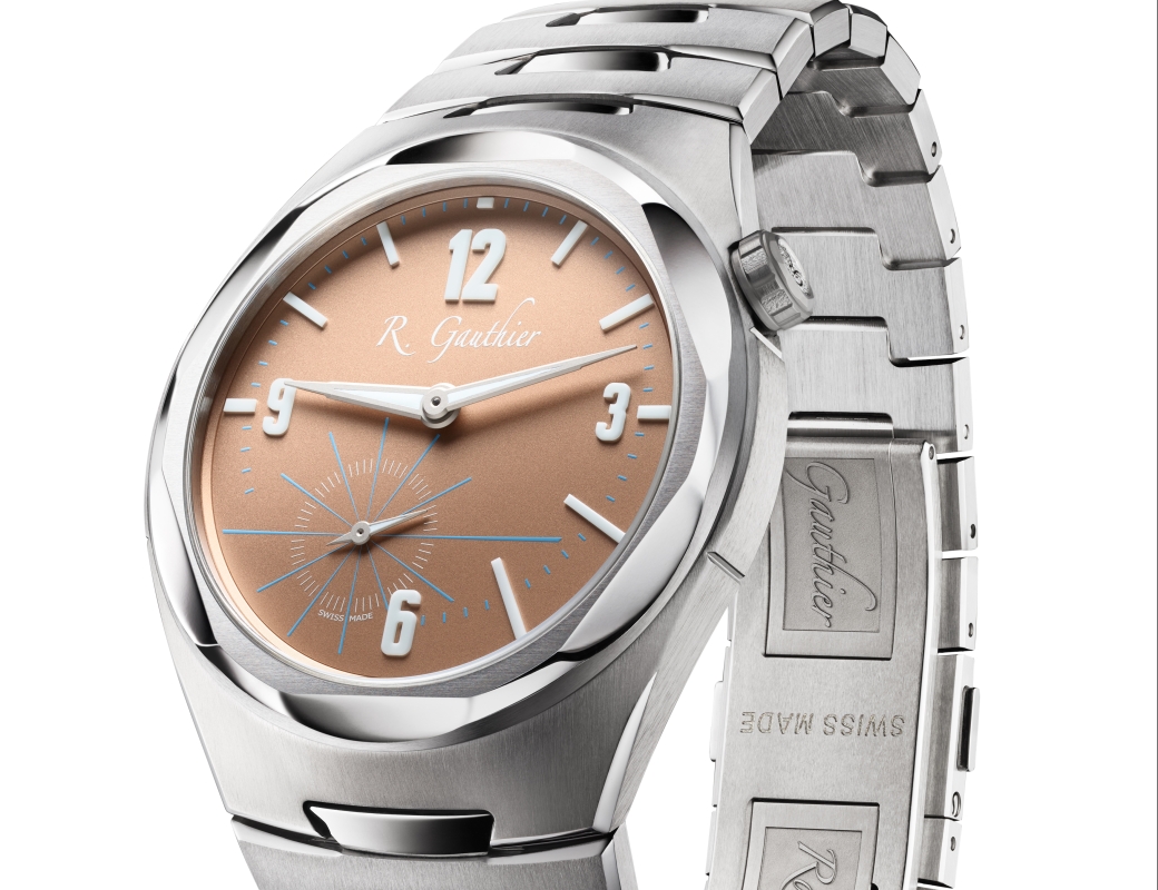 C by Romain Gauthier Titanium Edition Bracelet - Lever de Soleil color dial