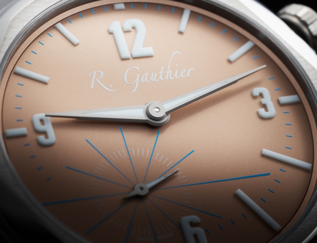 C by Romain Gauthier Titanium Edition Bracelet - Lever de Soleil color dial