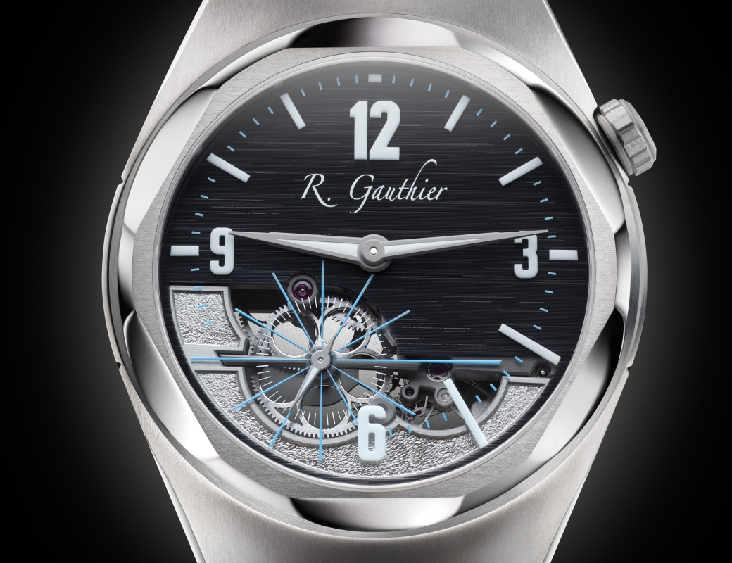 C by Romain Gauthier Titanium Edition Bracelet Black Dials
