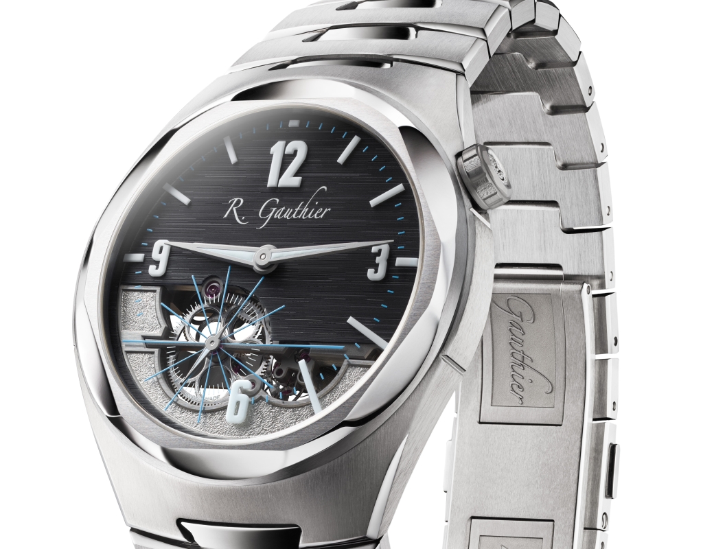 C by Romain Gauthier Titanium Edition Bracelet Openworked dial