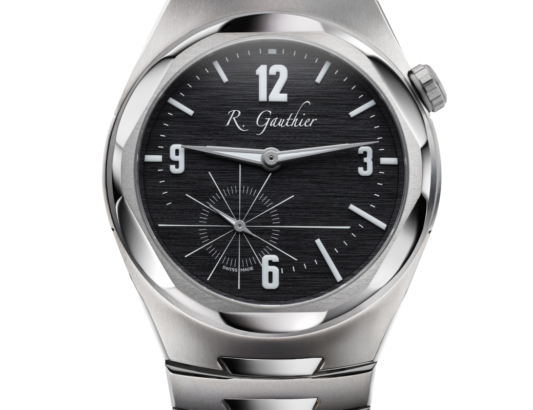 C by Romain Gauthier Titanium Edition Bracelet Black Dial