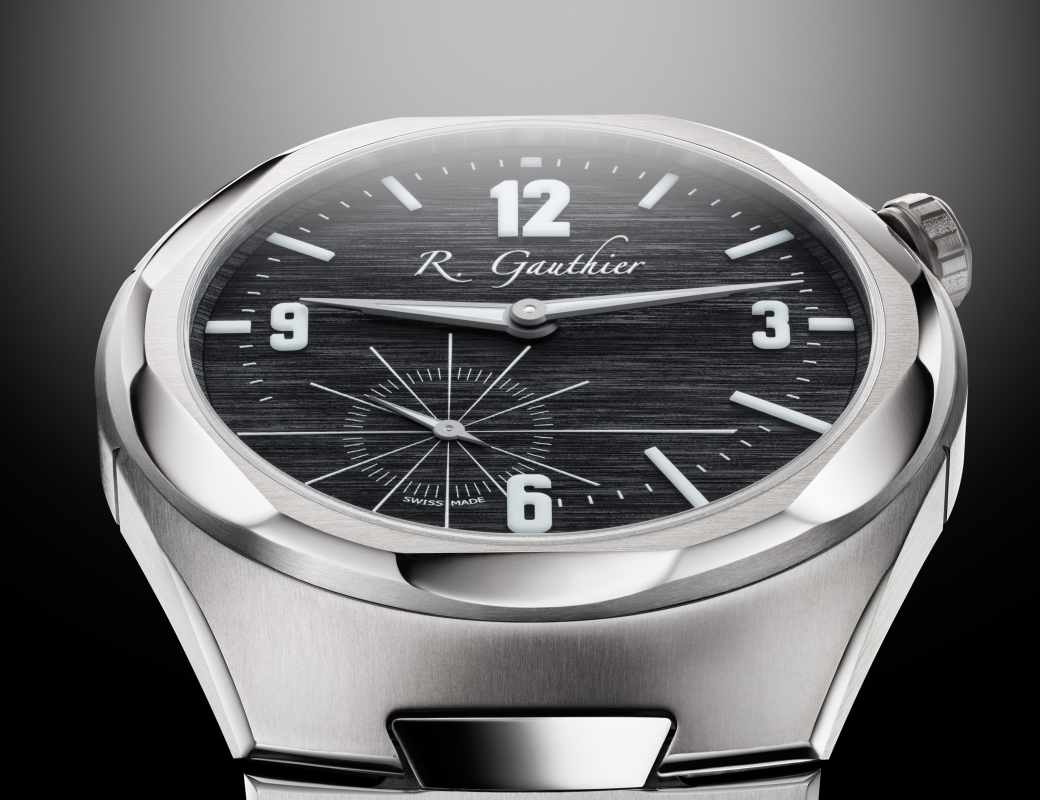 C by Romain Gauthier Titanium Edition Bracelet Black Dial