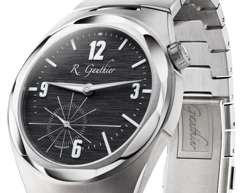 C by Romain Gauthier Titanium Edition Bracelet Black Dial