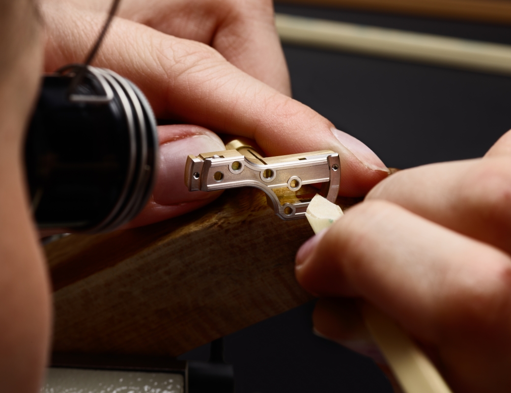 Craftmanship on C by Romain Gauthier Titanium Edition Bracelet - beveling