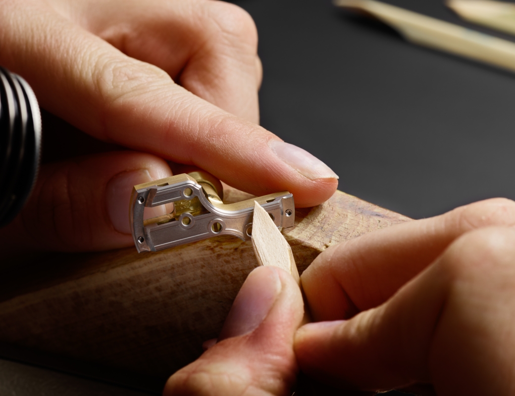 Craftmanship on C by Romain Gauthier Titanium Edition Bracelet - beveling