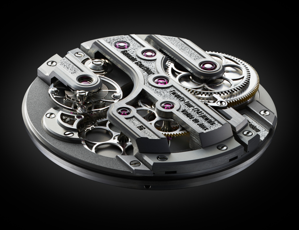 Movement C by Romain Gauthier Titanium Edition Bracelet Lumen dial