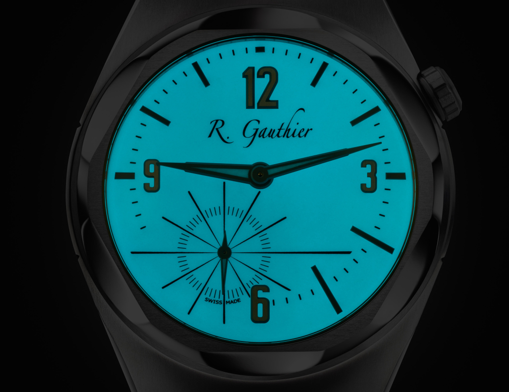C by Romain Gauthier Titanium Edition Bracelet Lumen dial