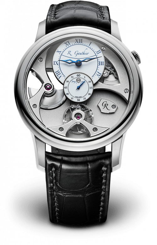 Platinum limited edition, Insight Micro-Rotor, Heritage Collection, Romain Gauthier, MON00300