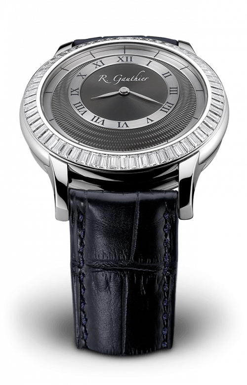 Platinum with diamond-set bezel limited edition, , Prestige HM, Heritage Collection, Romain Gauthier, MON00007