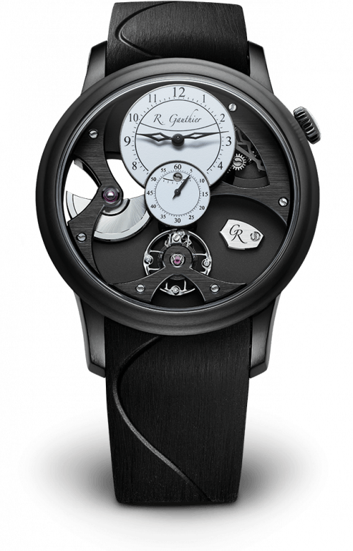 Insight Micro-Rotor, Black Titanium, Freedom collection, Ref. MON00380, Romain Gauthier