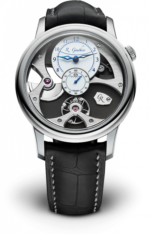 Insight Micro-Rotor, Natural Titanium, Freedom collection, Ref. MON00375, Romain Gauthier